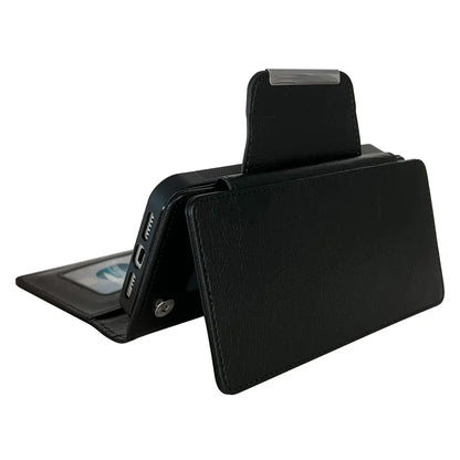 For iPhone 16 Pro Max Case Detachable 2-in-1 Magnetic Closure PU Leather Wallet Phone Case