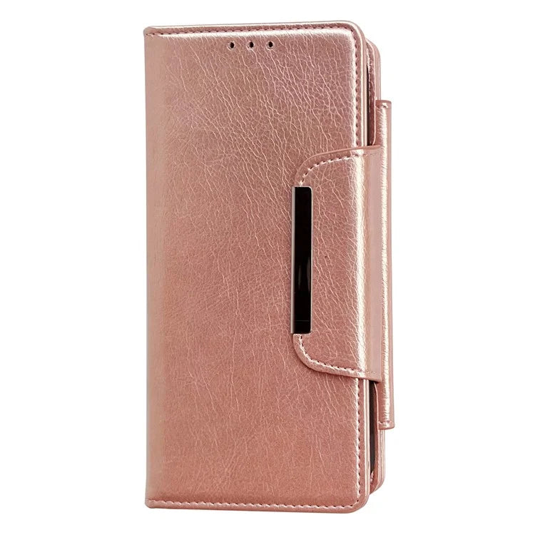 For iPhone 16 Pro Max Case Detachable 2-in-1 Magnetic Closure PU Leather Wallet Phone Case