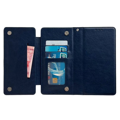 For iPhone 16 Pro Max Case Detachable 2-in-1 Magnetic Closure PU Leather Wallet Phone Case