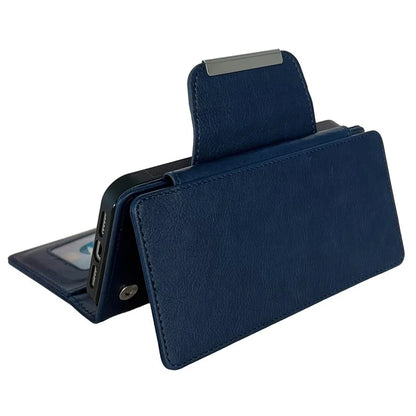 For iPhone 16 Pro Max Case Detachable 2-in-1 Magnetic Closure PU Leather Wallet Phone Case