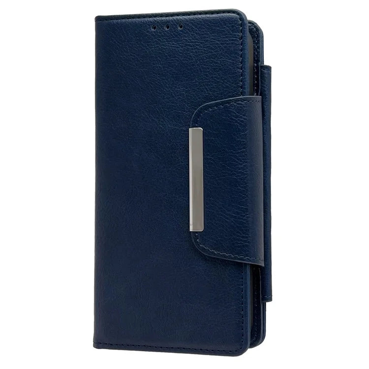 For iPhone 16 Pro Max Case Detachable 2-in-1 Magnetic Closure PU Leather Wallet Phone Case