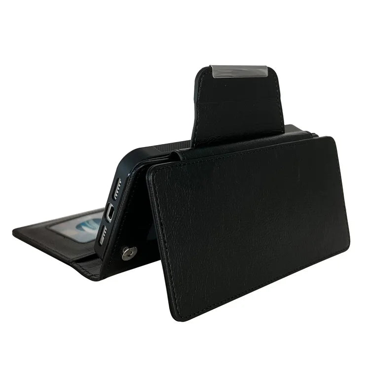 For iPhone 16 Plus Case Detachable 2-in-1 Magnetic Closure PU Leather Wallet Phone Case