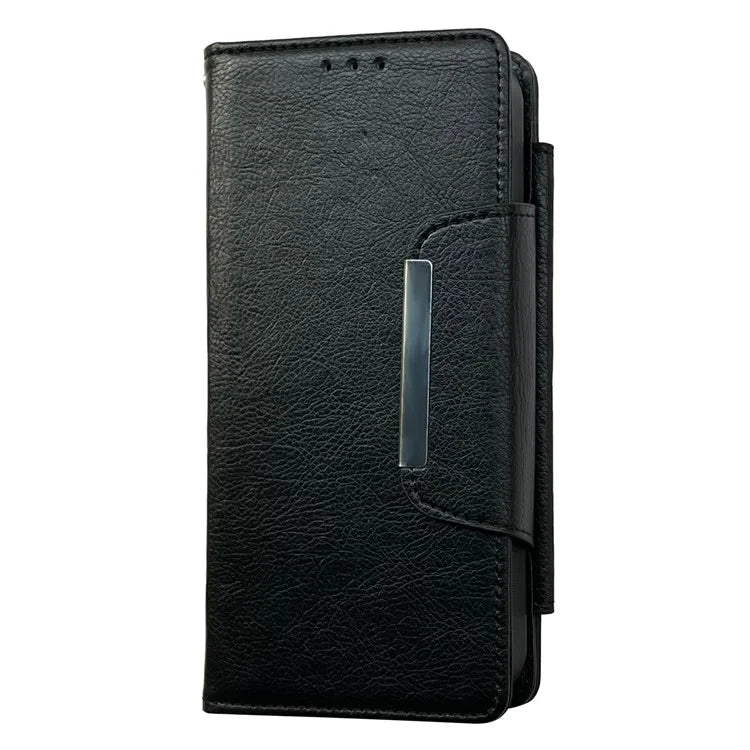 For iPhone 16 Plus Case Detachable 2-in-1 Magnetic Closure PU Leather Wallet Phone Case