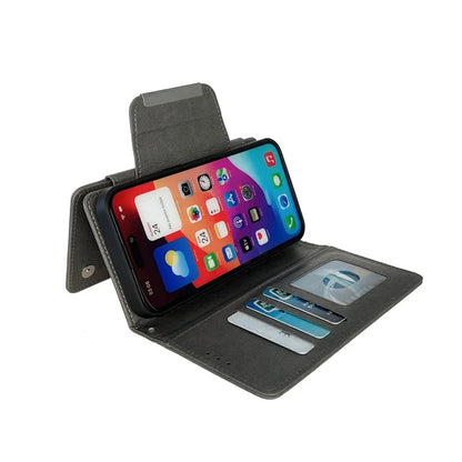 For iPhone 16 Plus Case Detachable 2-in-1 Magnetic Closure PU Leather Wallet Phone Case