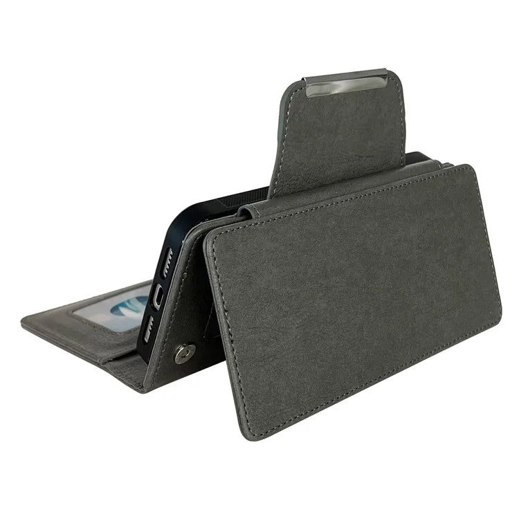 For iPhone 16 Plus Case Detachable 2-in-1 Magnetic Closure PU Leather Wallet Phone Case