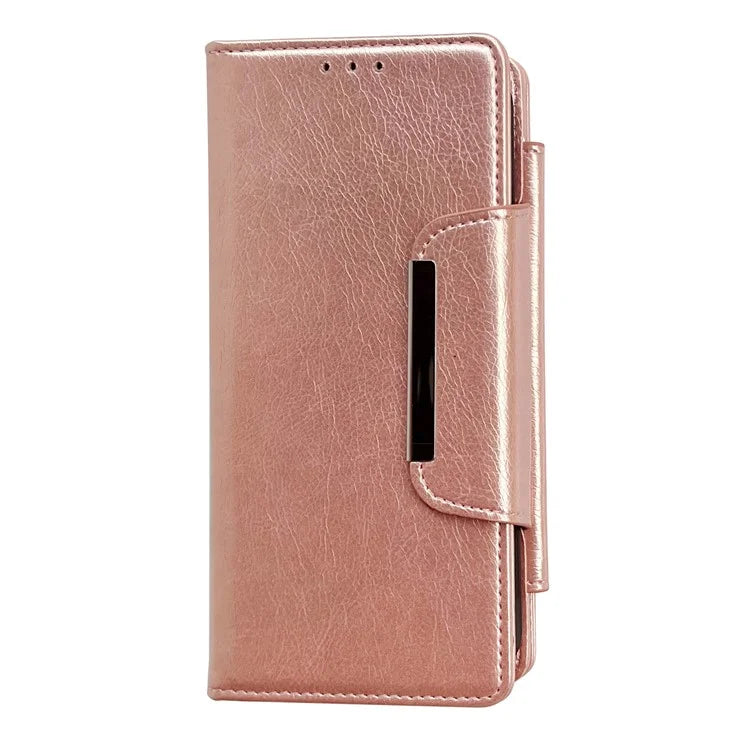 For iPhone 16 Plus Case Detachable 2-in-1 Magnetic Closure PU Leather Wallet Phone Case