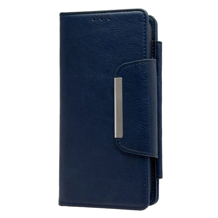 For iPhone 16 Plus Case Detachable 2-in-1 Magnetic Closure PU Leather Wallet Phone Case