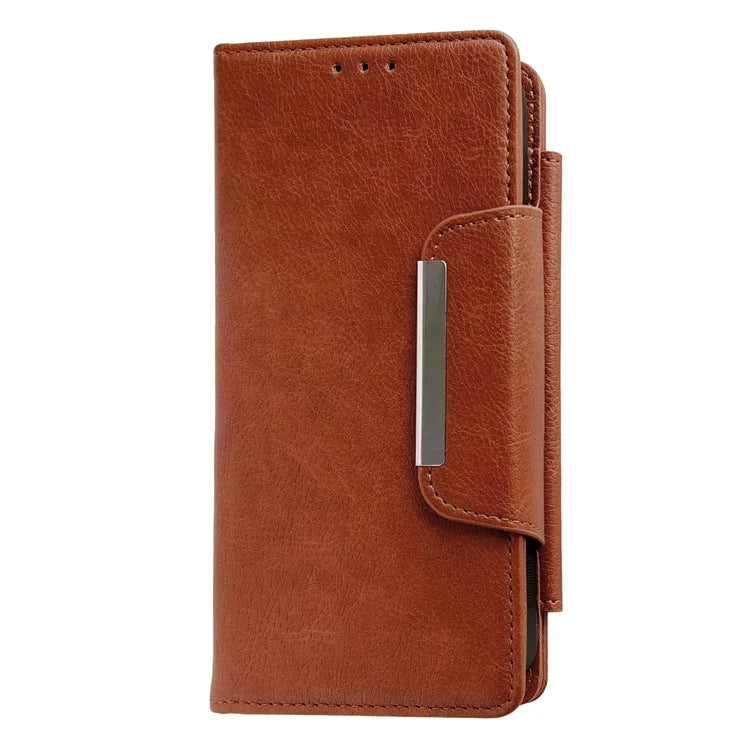 For iPhone 16 Plus Case Detachable 2-in-1 Magnetic Closure PU Leather Wallet Phone Case