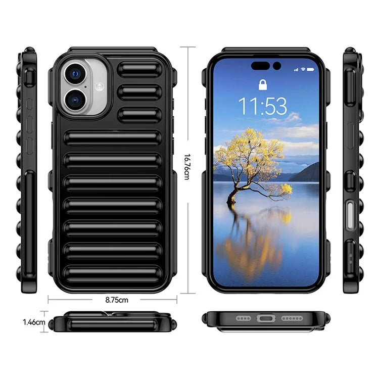 Capsule Series for iPhone 16 Case Protective TPU Phone Cover