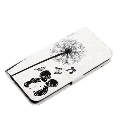 For Google Pixel 9 / Pixel 9 Pro Case 3D Creative Pattern PU Leather Stand Phone Cover