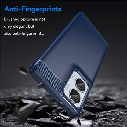 For Motorola Moto G85 5G / S50 Neo 5G Case Carbon Fiber Texture TPU Brushed Phone Cover
