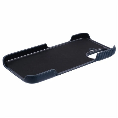 For iPhone 16 Case PU Leather+PC Splicing Anti-Slip Phone Cover