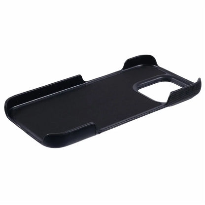 For iPhone 16 Pro Case PU Leather+PC Splicing Anti-Slip Phone Cover