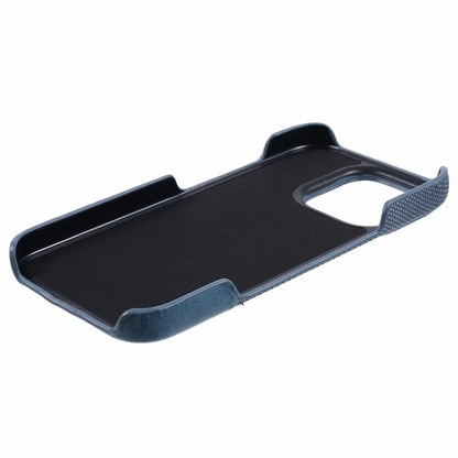 For iPhone 16 Pro Case PU Leather+PC Splicing Anti-Slip Phone Cover