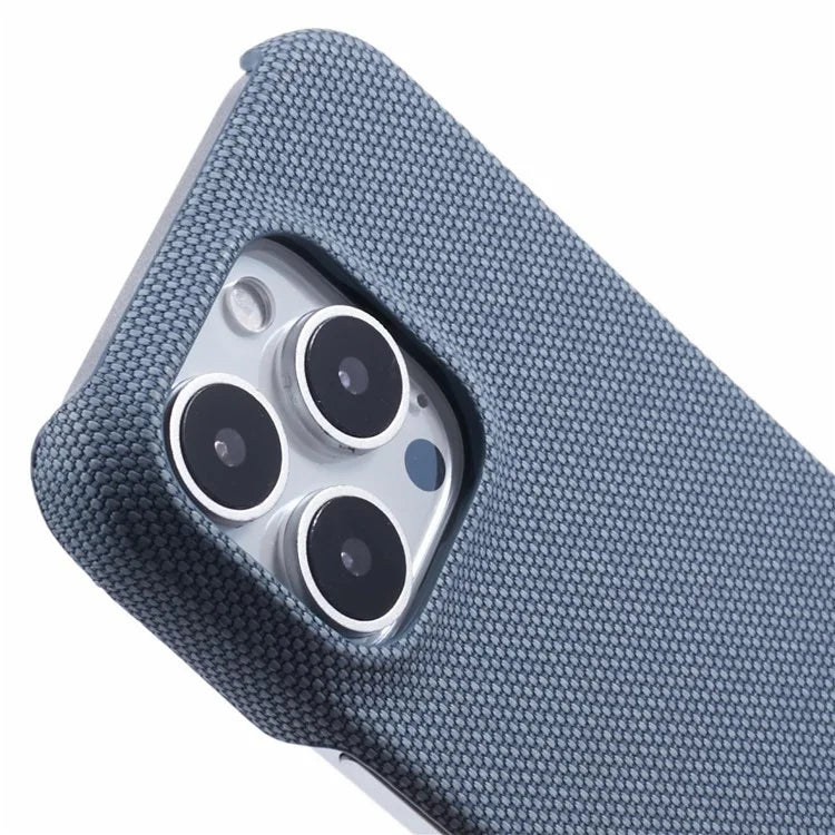 For iPhone 16 Pro Case PU Leather+PC Splicing Anti-Slip Phone Cover