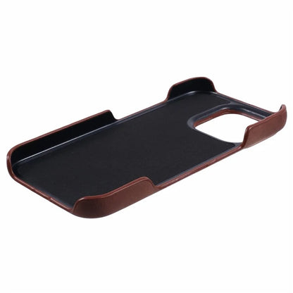 For iPhone 16 Pro Case Compatible with MagSafe Skin-Touch Leather+PC Back Cover