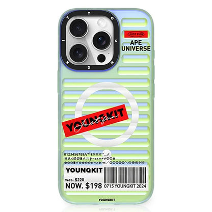 YOUNGKIT Gradient Series for iPhone 16 Pro Case Compatible with MagSafe IMD TPU Back Cover