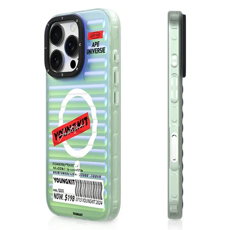 YOUNGKIT Gradient Series for iPhone 16 Pro Case Compatible with MagSafe IMD TPU Back Cover