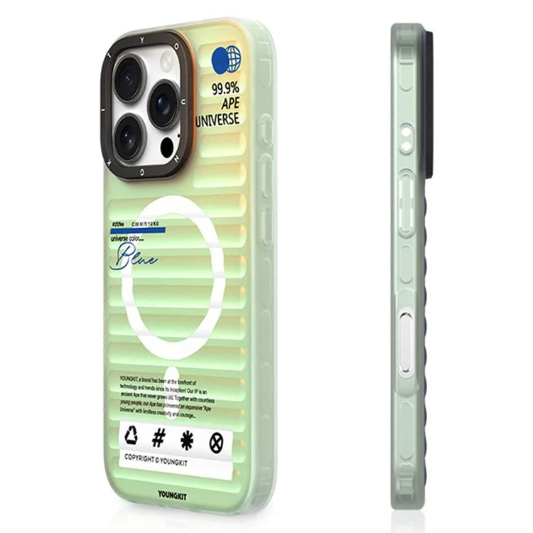 YOUNGKIT Gradient Series for iPhone 16 Pro Max Case Compatible with MagSafe IMD TPU Back Cover