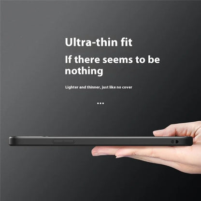 For iPhone 16 Pro Max Case PC+TPU Matte Back Phone Cover with Lens Film