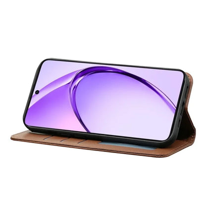 For Xiaomi Redmi K70 Ultra Wallet Phone Case Strong Magnetic Checkered Pattern Imprint Leather Flip Cover