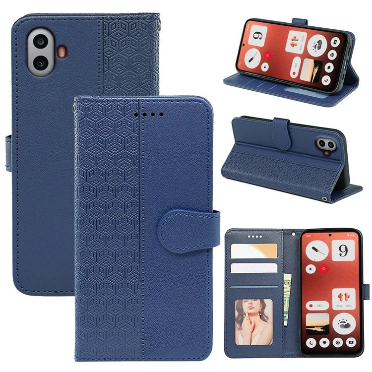 For Nothing CMF Phone 1 Wallet Phone Case Pattern Imprint Leather Flip Cover