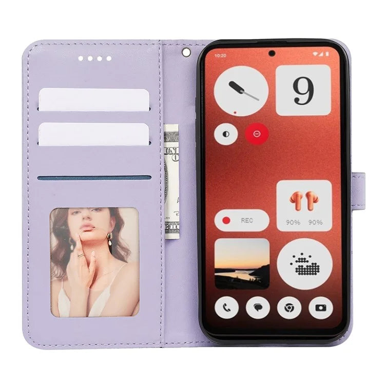 For Nothing CMF Phone 1 Wallet Phone Case Pattern Imprint Leather Flip Cover