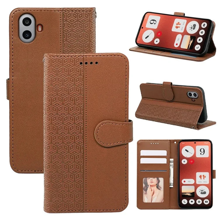 For Nothing CMF Phone 1 Wallet Phone Case Pattern Imprint Leather Flip Cover