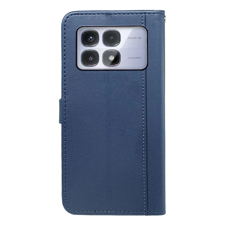 For Xiaomi Redmi K70 Ultra Wallet Case Magnetic Snap Leather Phone Cover with Strap