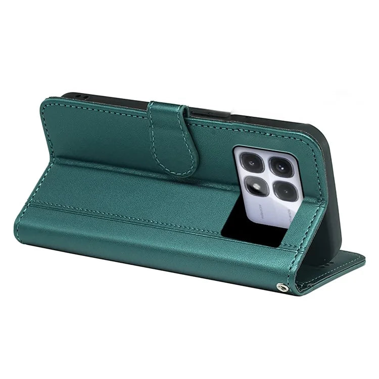 For Xiaomi Redmi K70 Ultra Wallet Case Magnetic Snap Leather Phone Cover with Strap