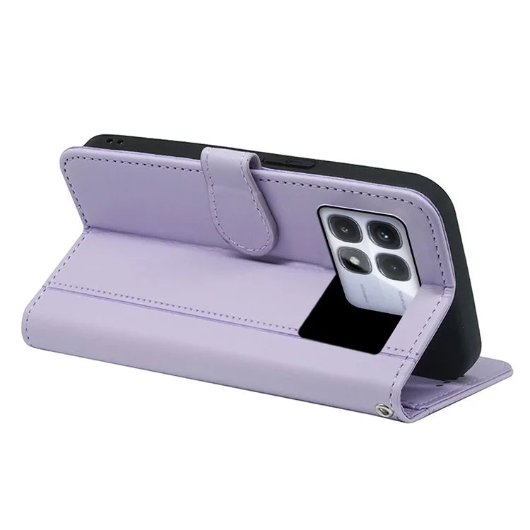 For Xiaomi Redmi K70 Ultra Wallet Case Magnetic Snap Leather Phone Cover with Strap