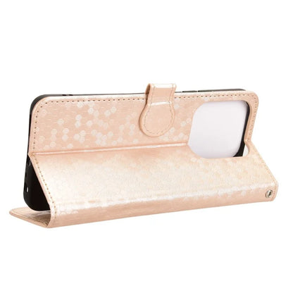 For ZTE Blade A75 4G Wallet Case Dot Pattern Imprint PU Leather Phone Cover
