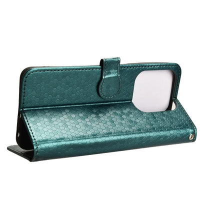 For ZTE Blade A75 4G Wallet Case Dot Pattern Imprint PU Leather Phone Cover