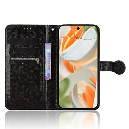 For Google Pixel 9 Pro / Pixel 9 Wallet Case Dot Pattern Imprint PU Leather Phone Cover
