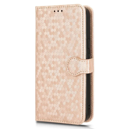 For Google Pixel 9 Pro / Pixel 9 Wallet Case Dot Pattern Imprint PU Leather Phone Cover