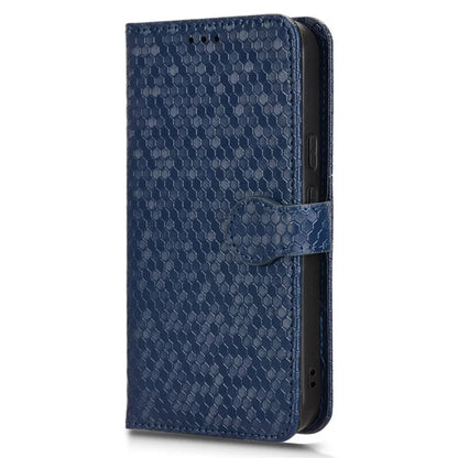 For Google Pixel 9 Pro / Pixel 9 Wallet Case Dot Pattern Imprint PU Leather Phone Cover