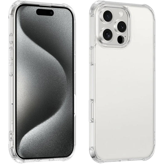 LEEU DESIGN For iPhone 16 Pro Case 6D Stereo Sound Holes Matte Tempered Glass+TPU Back Cover