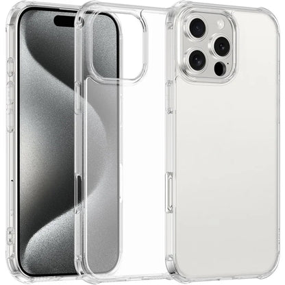 LEEU DESIGN For iPhone 16 Pro Case 6D Stereo Sound Holes Matte Tempered Glass+TPU Back Cover