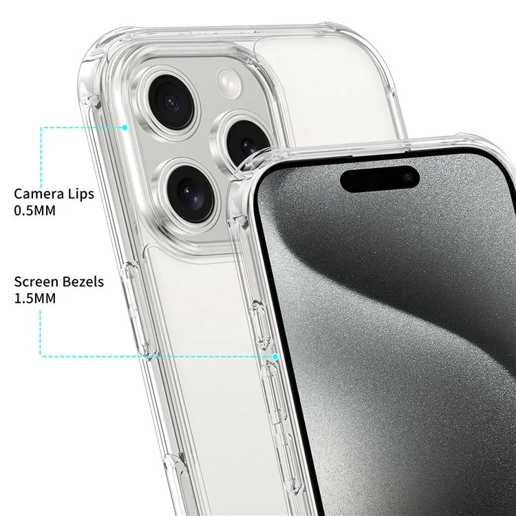 LEEU DESIGN For iPhone 16 Pro Max Case 6D Stereo Sound Holes Matte Tempered Glass+TPU Back Cover