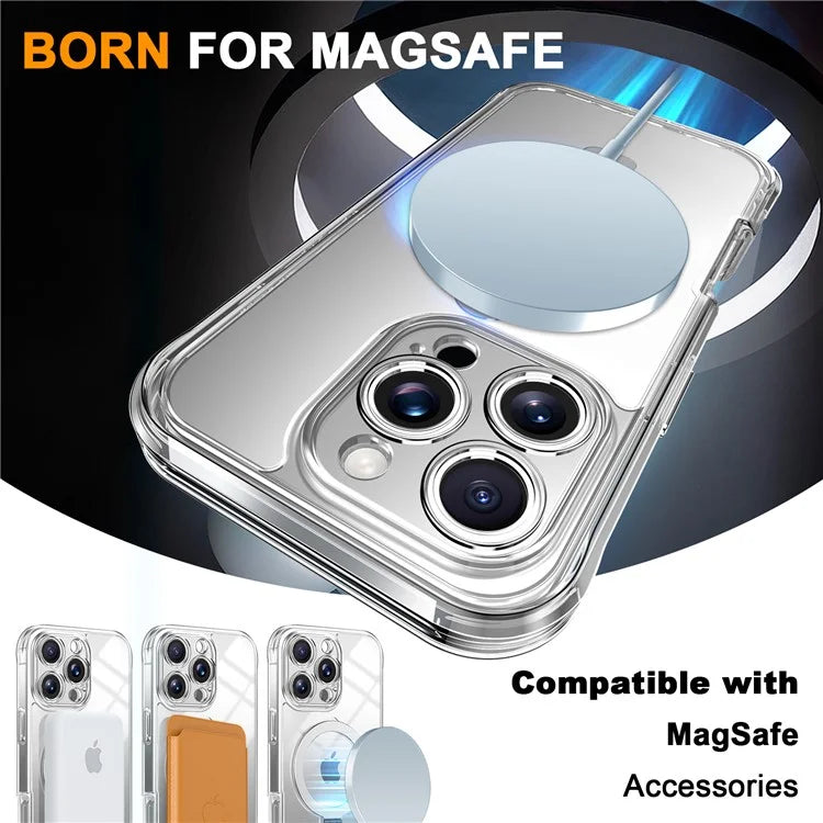 For iPhone 16 Pro Case Skin Touch Solid Color TPU+PC Phone Cover with Magnetic Kickstand PET Screen Protector