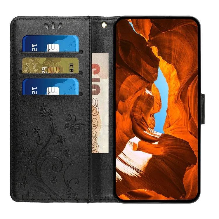For Honor X6b 4G Case PU Leather Phone Wallet Cover with Strap