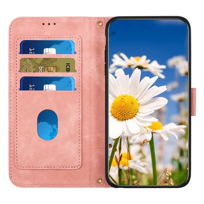 For Samsung Galaxy A16 5G Case PU Leather Floral Phone Cover with Card Slots
