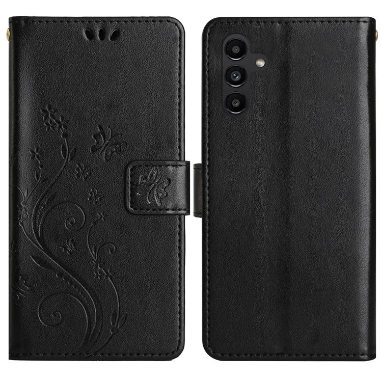 For Samsung Galaxy S24 FE Case PU Leather Phone Wallet Cover with Strap