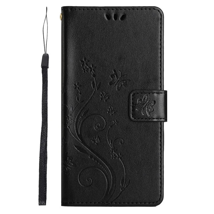 For Samsung Galaxy S24 FE Case PU Leather Phone Wallet Cover with Strap