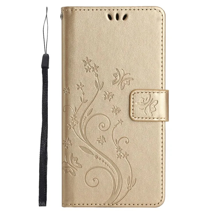 For Samsung Galaxy S24 FE Case PU Leather Phone Wallet Cover with Strap