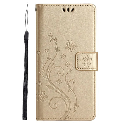 For Samsung Galaxy S24 FE Case PU Leather Phone Wallet Cover with Strap