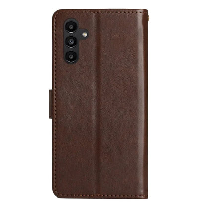 For Samsung Galaxy S24 FE Case PU Leather Phone Wallet Cover with Strap