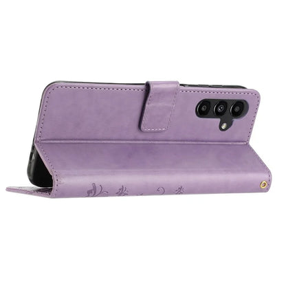 For Samsung Galaxy S24 FE Case PU Leather Phone Wallet Cover with Strap