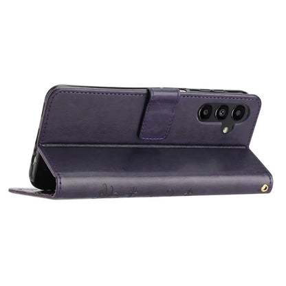 For Samsung Galaxy S24 FE Case PU Leather Phone Wallet Cover with Strap