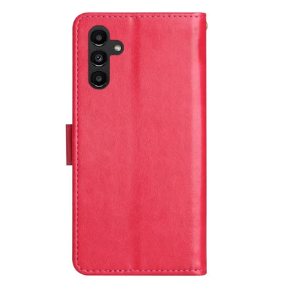For Samsung Galaxy S24 FE Case PU Leather Phone Wallet Cover with Strap